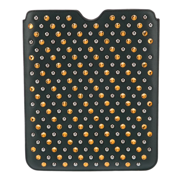 Prada Handbags - NWT PRADA IPAD COVER STUDDED NIB NEW
